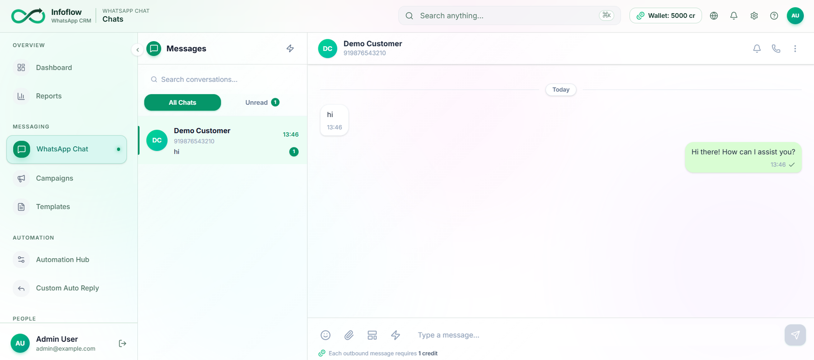 Infoflow shared team inbox